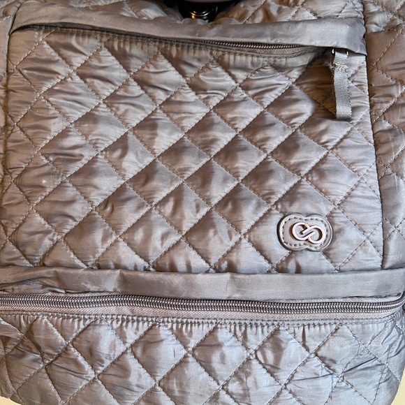 CALIA by CARRIE UNDERWOOD Women's Purple Quilted Backpack Laptop - Picture 2 of 14